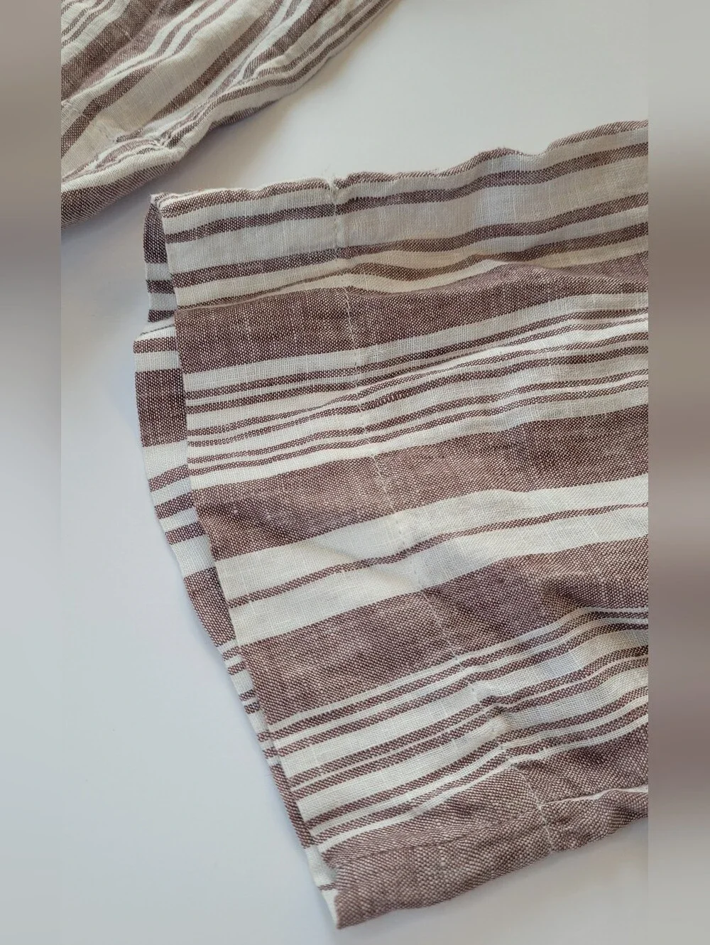 LemLem x H&M Resort Stripe Linen Paperbag Pants Large Excellent Condition